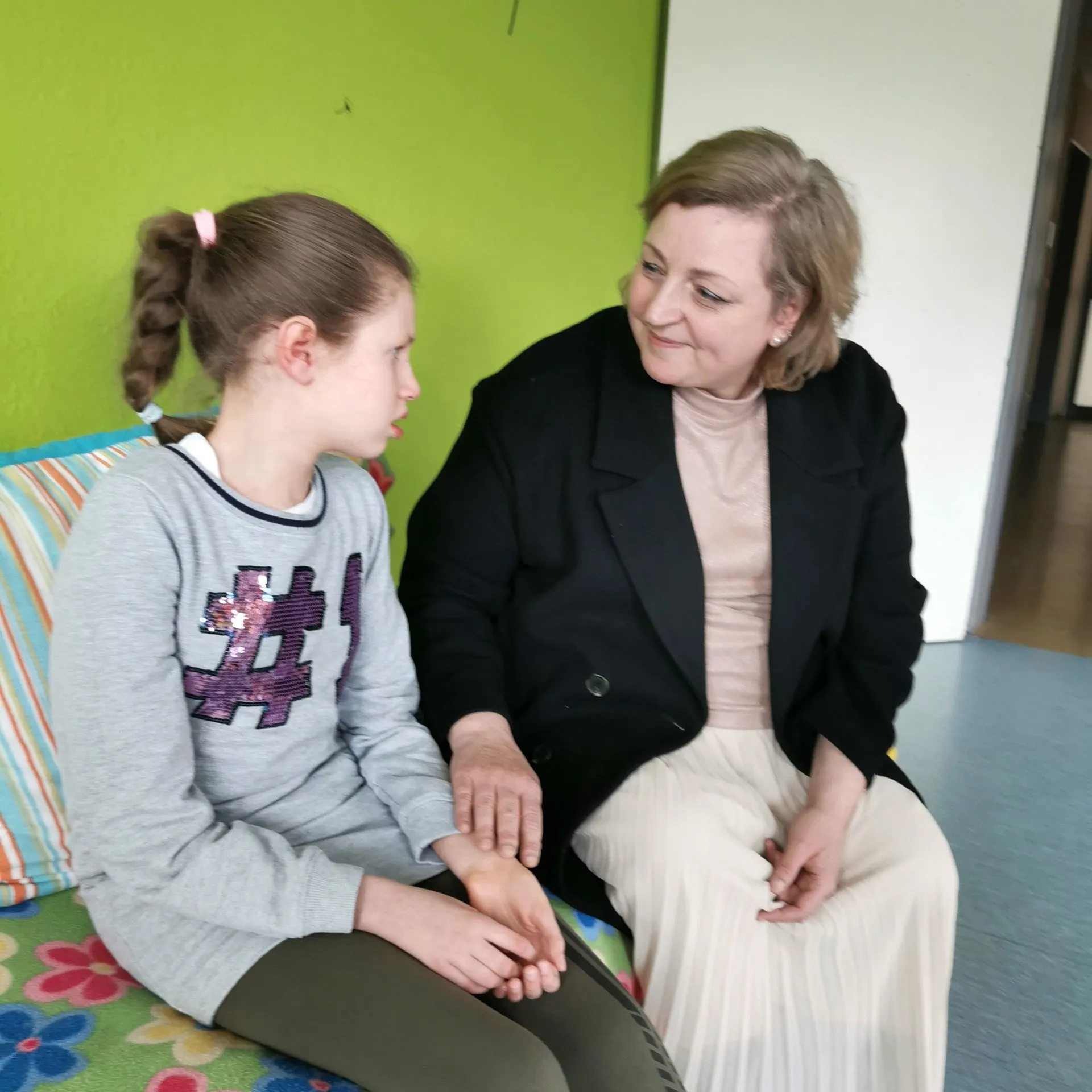 Mentoren für ukrainische Flüchtlingskinder